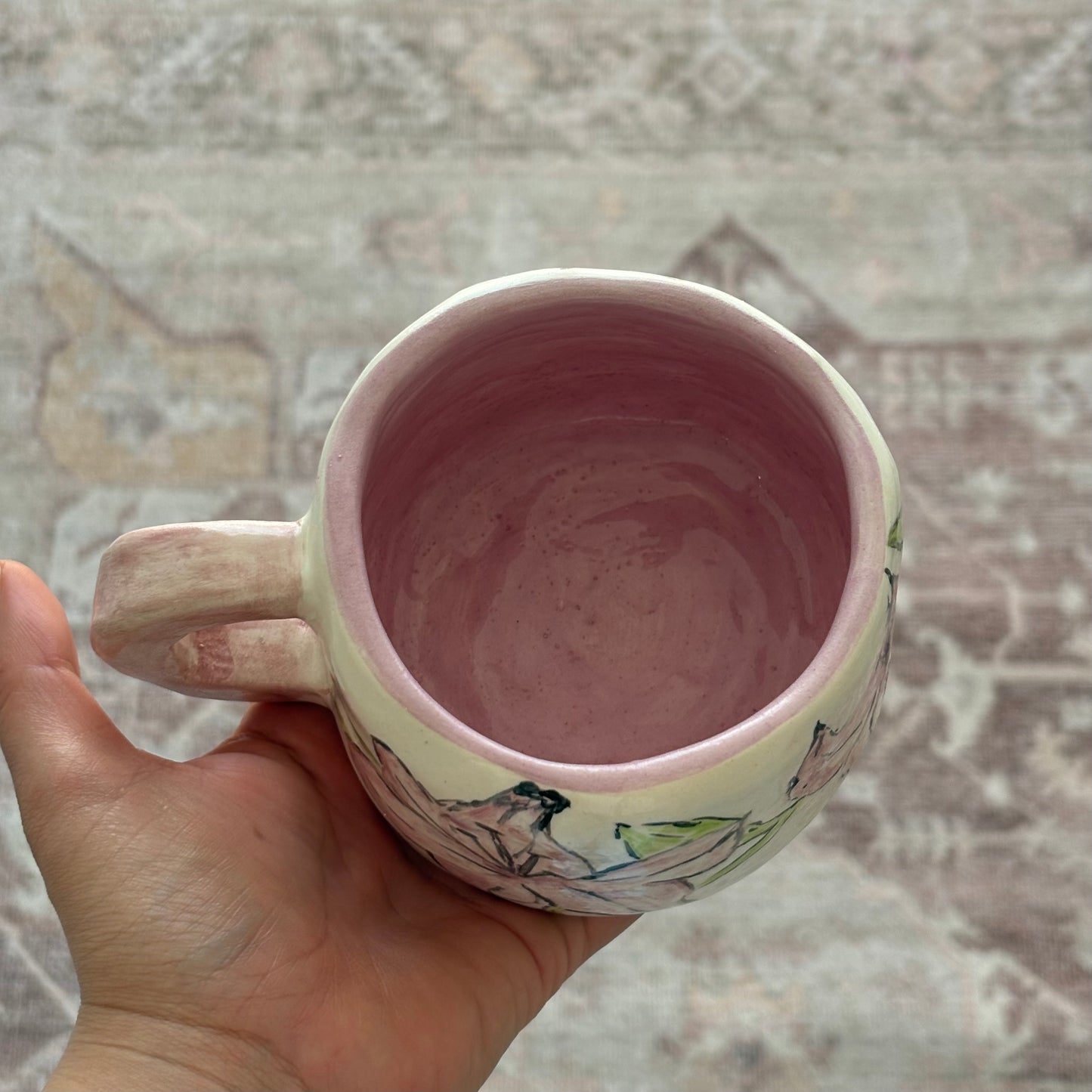 Flower mug